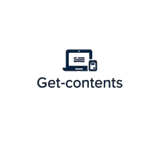 Get-contents logo